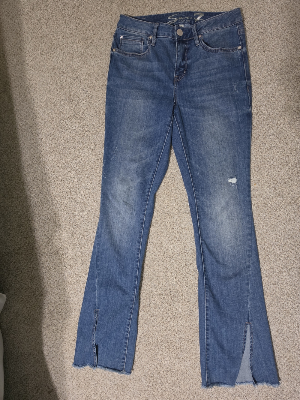 Seven7 High Rise Micro Boot Jeans - Picture 5 of 5